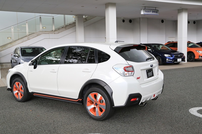 手越祐也と最新のXVハイブリッド「STI tS」続編_f0076731_06392943.jpg