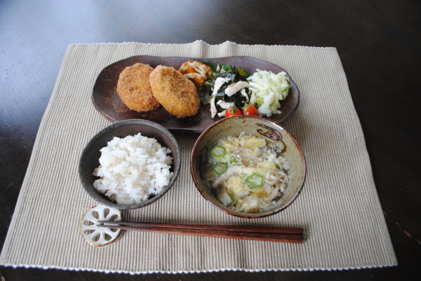 今日のお昼ご飯と青シソジュース_c0349366_15562014.jpg