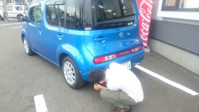 9月4日(日)TOMMYアウトレット☆ワカブログ♪K様キューブ納車!自社ローン♪_b0127002_16484974.jpg