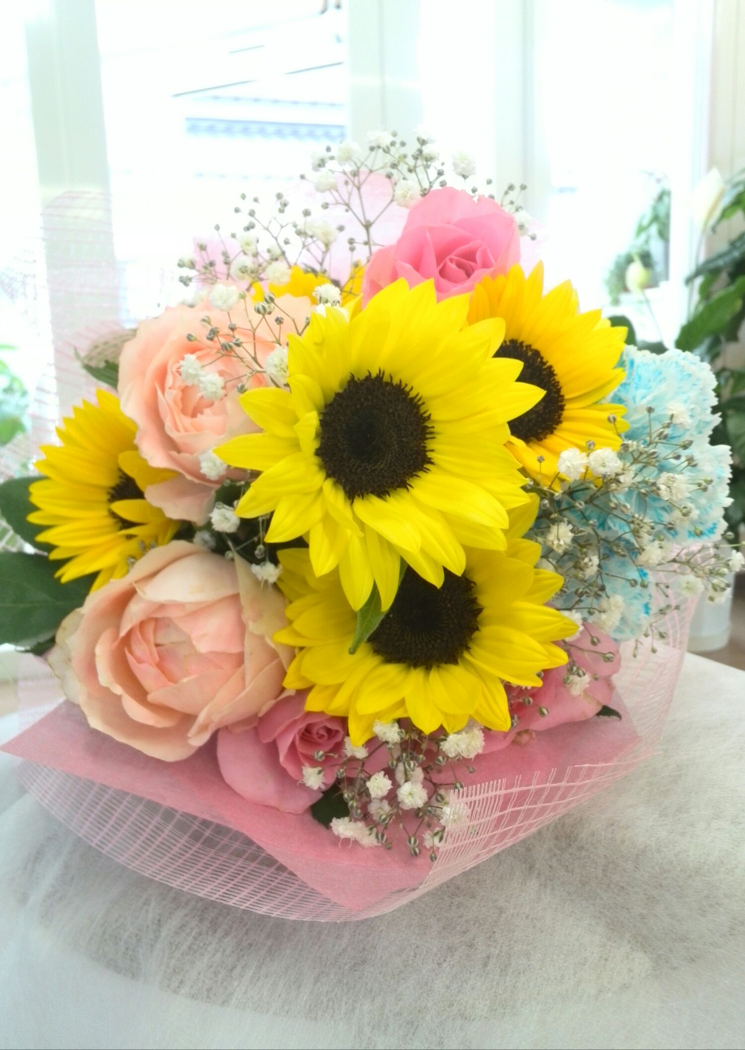 夏の花束 花はなひなblog 夏の花束 花はなひなblog