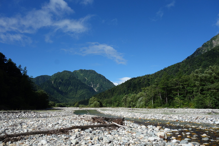 長野県に癒やされよう 2日目 その3～横尾を離れ、明神方向へ_a0287336_14221974.jpg