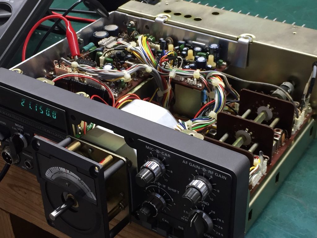 TRIO TS-120Vの修理 その3 : マニアックな無線とラジオ