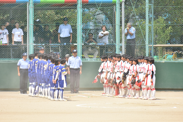 福井全中　川東VS厚崎①_b0249247_2020285.jpg