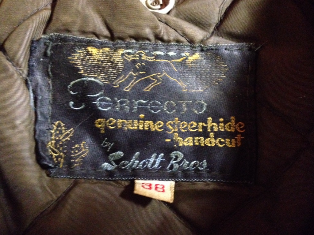神戸店9/7(水)秋冬ヴィンテージ入荷!#1 60\'s Schott OneStar Riders JKT \"Brown\"!!!_c0078587_1230441.jpg