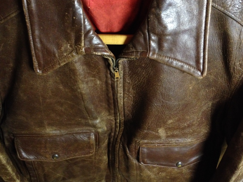 神戸店9/7(水)秋冬ヴィンテージ入荷!#1 60\'s Schott OneStar Riders JKT \"Brown\"!!!_c0078587_12465077.jpg