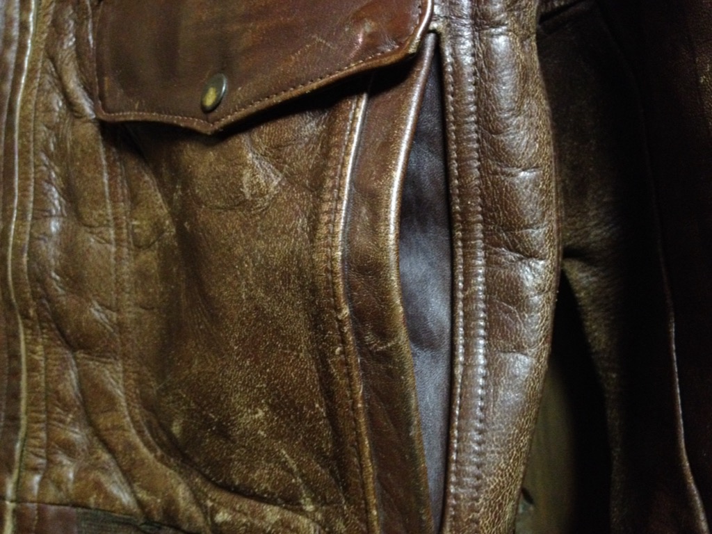 神戸店9/7(水)秋冬ヴィンテージ入荷!#1 60\'s Schott OneStar Riders JKT \"Brown\"!!!_c0078587_1322029.jpg