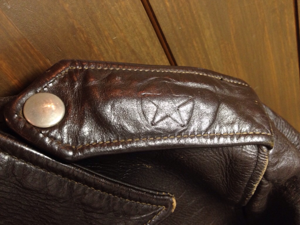 神戸店9/7(水)秋冬ヴィンテージ入荷!#1 60\'s Schott OneStar Riders JKT \"Brown\"!!!_c0078587_21283787.jpg