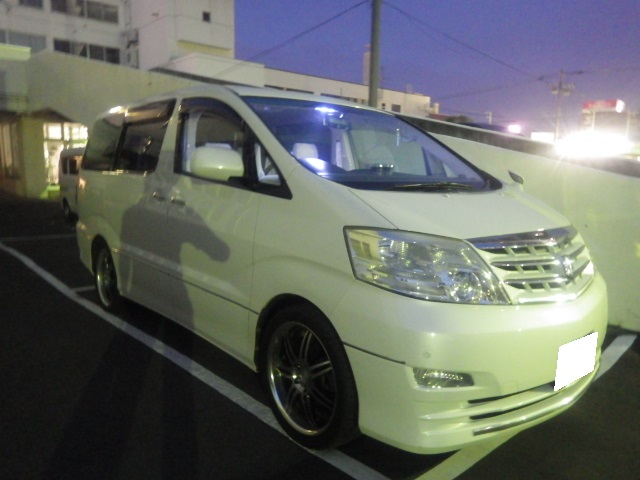 ★アルファードご待望のお納車となりました!!!!★(伏古店)_c0161601_1972890.jpg