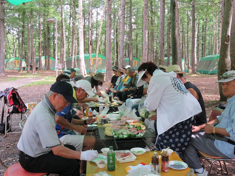 天狗山でバーベギュー_d0067906_20301261.jpg