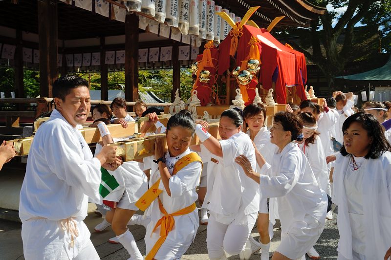 八朔祭@松尾大社 女神輿_f0032011_1946756.jpg