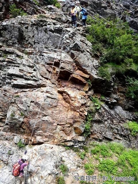 南アルプス　鋸岳の真髄を知る直登ルート角兵衛沢から熊穴沢（後編）　　   　  Nokogiri in Minami Alps_f0308721_21162259.jpg