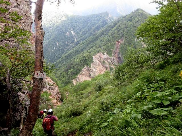 南アルプス　鋸岳の真髄を知る直登ルート角兵衛沢から熊穴沢（後編）　　   　  Nokogiri in Minami Alps_f0308721_2129974.jpg