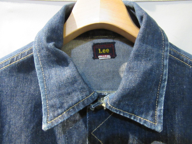 40s Lee 101-J デニムジャケット 赤タグ : 福生古着屋 SPACE OF 40s Lee 101-J デニムジャケット 赤タグ : 福生古着屋 SPACE OF