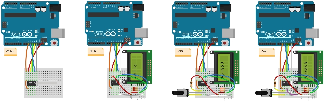  Japanino ArduinoISPで ATtiny13 で デジタル入力 (8) (9/5)_a0034780_04384246.jpg