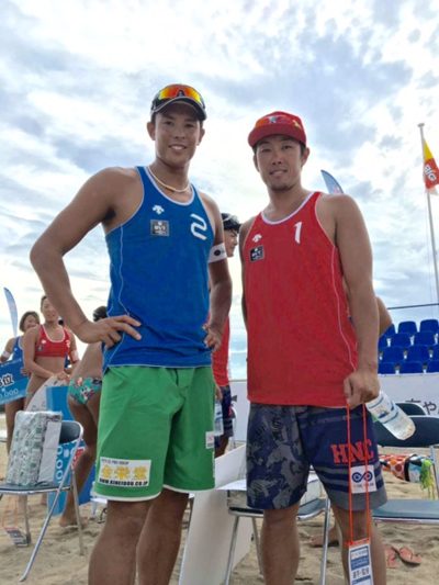 金栄堂サポート:長谷川徳海選手 ジャパンビーチバレーボールツアー第8戦伊予市大会優勝ご報告&インプレッション!_c0003493_15234267.jpg