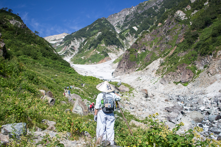 不帰ノ嶮　白馬大雪渓から唐松岳(前)_b0244811_20254766.jpg