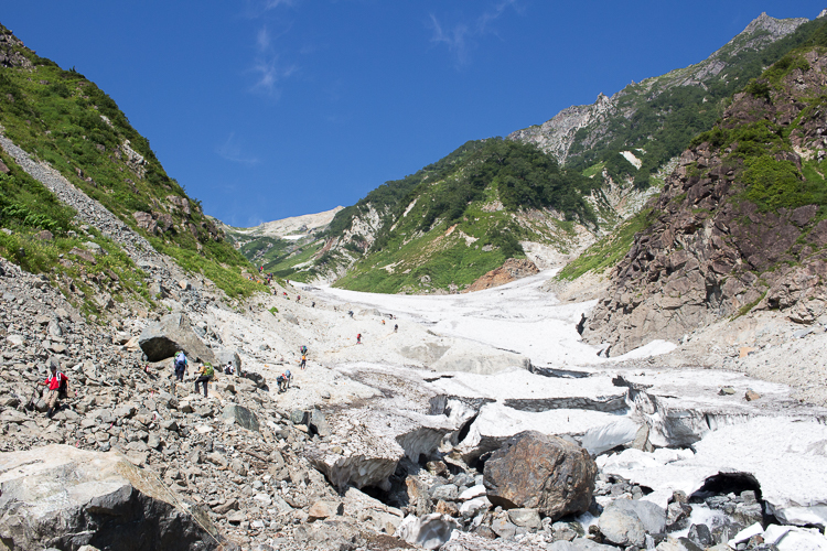 不帰ノ嶮　白馬大雪渓から唐松岳(前)_b0244811_2027943.jpg