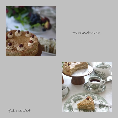 素朴な木の実のケーキ「ヘーゼルナッツケーキ」_a0169924_18095739.jpg