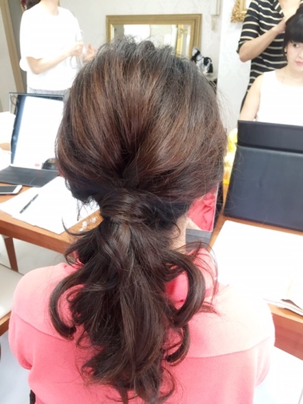 ”女塾”ヘアアレンジ講座で女子力アップ☆_b0114367_921652.jpg