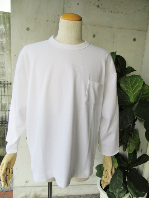 Glacon (MADE in France) ･･･ WIDE SOLID LONG TEE！★！ (再)_d0152280_939338.jpg