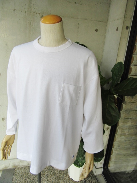 Glacon (MADE in France) ･･･ WIDE SOLID LONG TEE！★！ (再)_d0152280_9401617.jpg