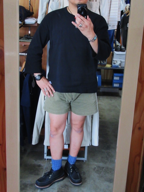 Glacon (MADE in France) ・・・ WIDE SOLID LONG TEE!★! (再)_d0152280_9483926.jpg
