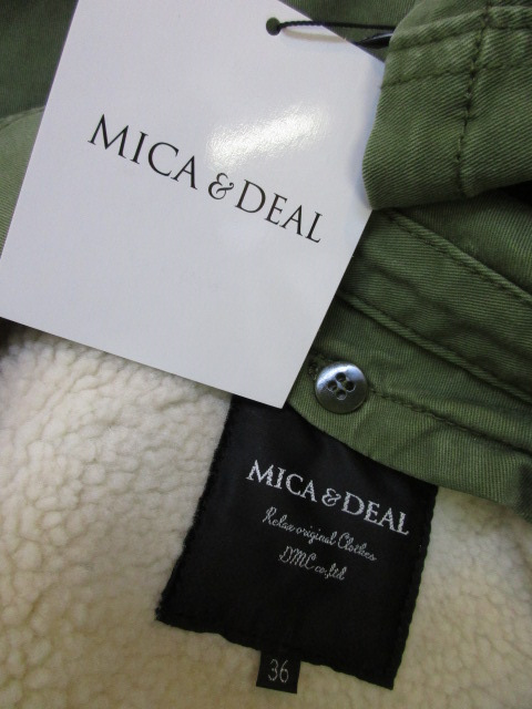 マイカ アンド ディール / MICA＆DEAL military jk with boa-liner_e0076692_19215982.jpg