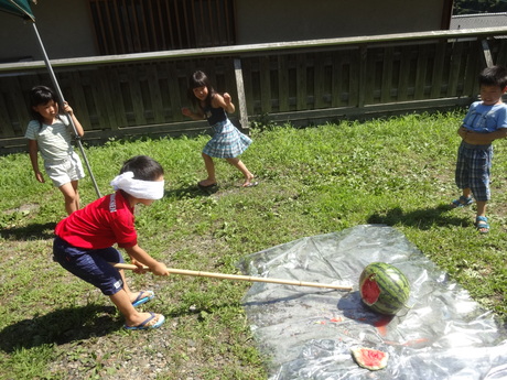 夏休み企画　流しそうめん_c0248102_0354419.jpg