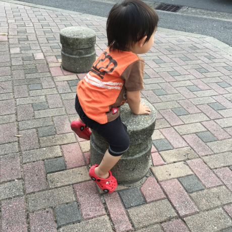 ベーグル朝ごはん♪と初めての自転車(^^)_e0308337_09042153.jpg