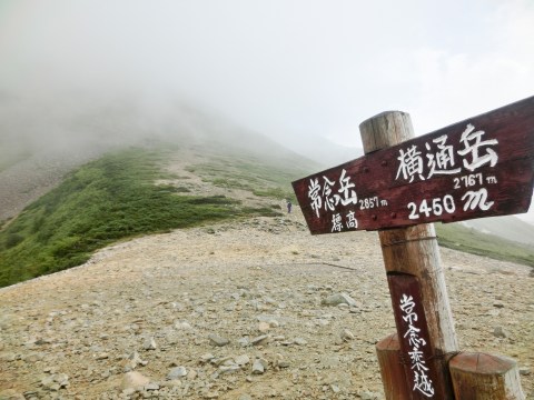 8/19 「常念岳」 登山、その2 ~ 胸突き八丁から常念小屋_e0045768_21503945.jpg