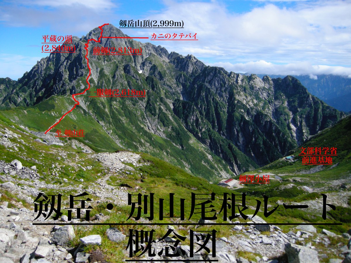 剱岳 別山尾根 日帰り登山 室堂発ピストン その1 T Kamo De Tokyo