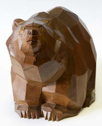 木歩 引間二郎 木彫りの熊 1994 八雲 北海道