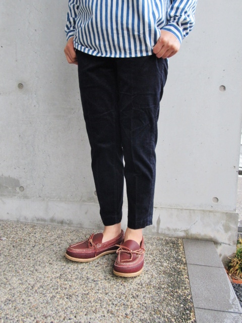KIFFE USA ・・・ 細ウネCORDUROY TAPERED ANKLE PANTS!★!_d0152280_7293436.jpg