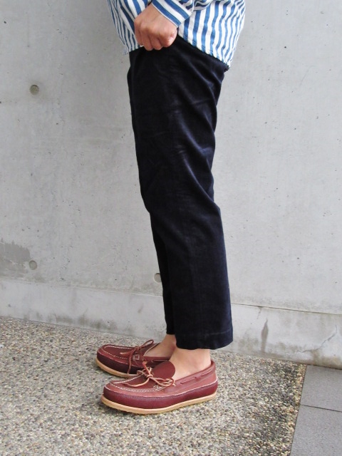 KIFFE USA ・・・ 細ウネCORDUROY TAPERED ANKLE PANTS!★!_d0152280_7295241.jpg
