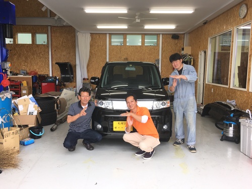 マサブロヽ(^o^)丿本日納車2台!ランクル、ハマー、アルファード_b0127002_1947658.jpg