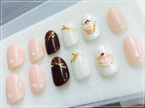 ワンタッチネイルで秋の指先 お洒落な気持ち From Sugar Box Studio
