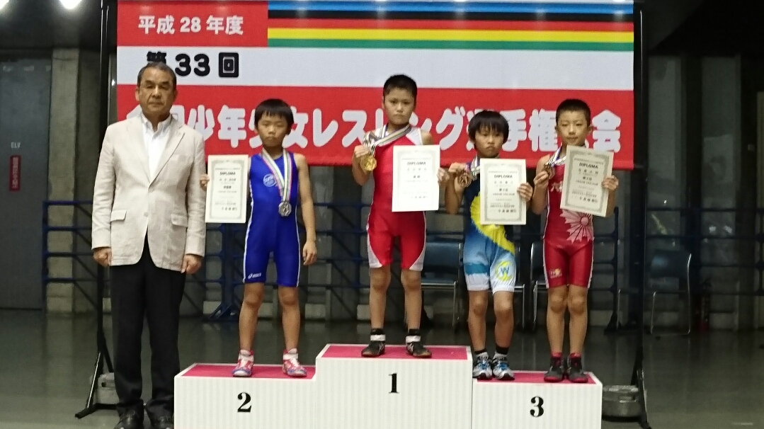 レスリング全国大会優勝(長女・３連覇！次男・２連覇！)_f0167951_21551277.jpg