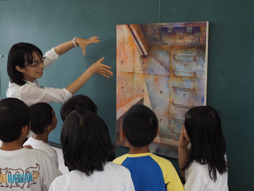 8/28-30　岡谷市立上野原小学校・長地小学校_a0121352_13167.jpg