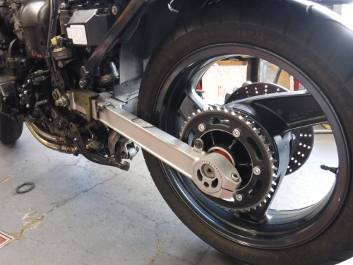 GPZ900Rの前後足変更でござる。・・・その2_a0163159_00332127.jpg