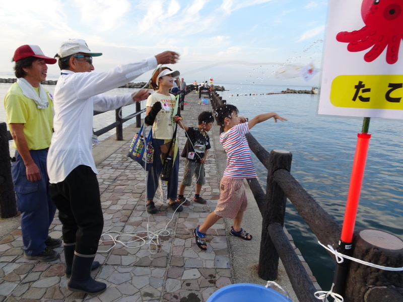 夏のおわりの神秘体験『ウミホタルウオッチング』・・・せんなん里海公園_c0108460_23483529.jpg