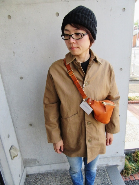 Yarmo ・・・ WIDE ステンカラー WORK COAT JACKET (修正・別注)!★!_d0152280_21101126.jpg