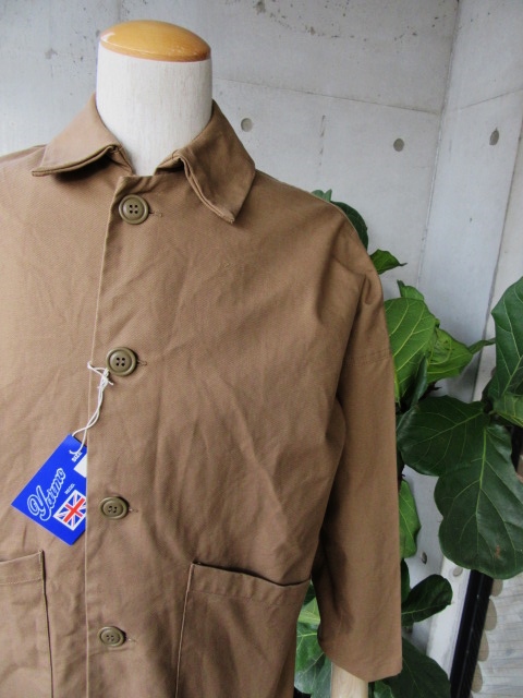 Yarmo ・・・ WIDE ステンカラー WORK COAT JACKET (修正・別注)!★!_d0152280_2155794.jpg