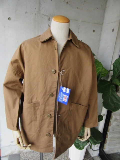 Yarmo ・・・ WIDE ステンカラー WORK COAT JACKET (修正・別注)!★!_d0152280_216384.jpg