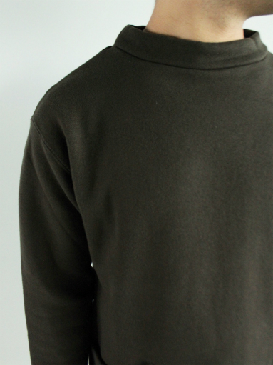 Honor gathering cotton vintage heavy sweat / dark khaki_b0139281_1435449.jpg