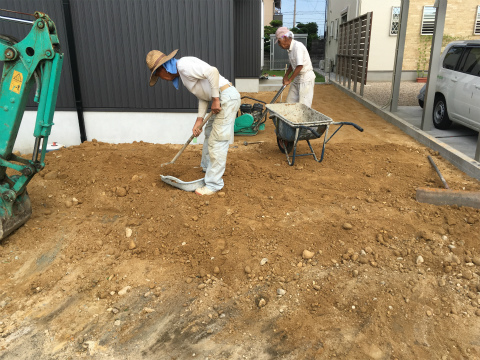 大島 Oさんの家 ★外構工事_d0205883_16364468.jpg