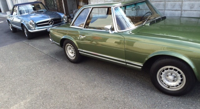 ベンツ113-SLパコダ―ハードトツプ販売引き取り限定