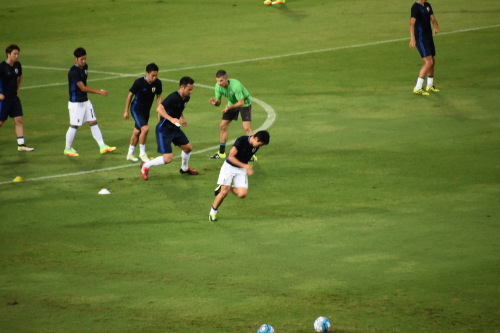 Ｗ杯予選　日本ｖｓタイ　ラジャマンガラスタジアム_c0361097_14022948.jpg