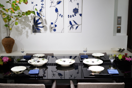 テーブル上手のおもてなし＊9月　－黒いチューリップに中華料理を_d0217944_10373939.jpg