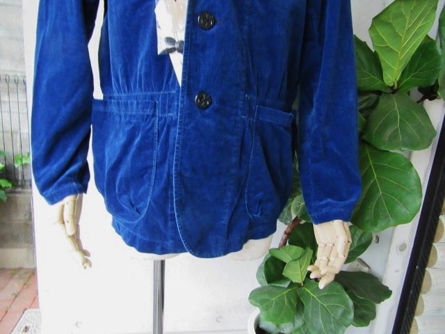 今秋の注目株★ Kato ・・・ Indigo CORDUROY JACKET!★!_d0152280_100099.jpg