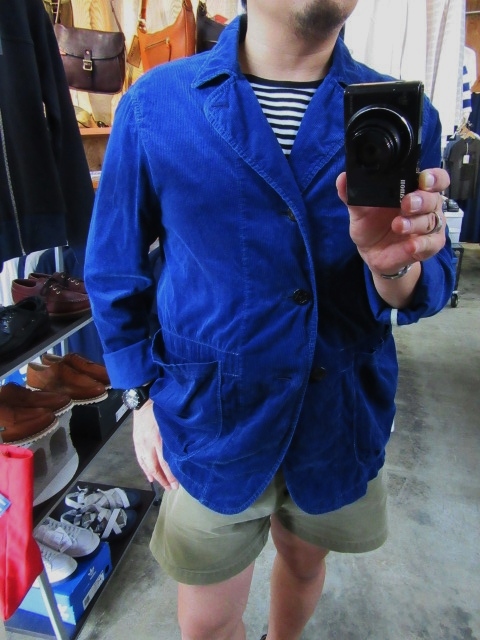 今秋の注目株★ Kato ・・・ Indigo CORDUROY JACKET!★!_d0152280_10105641.jpg